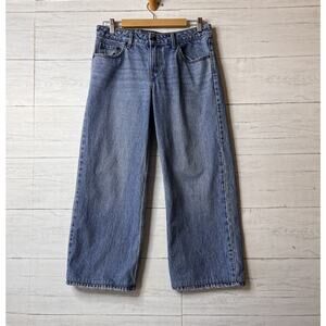 Levis Jeans Womens Size 29 Low Loose Medium Wash Color Good Grades Denim